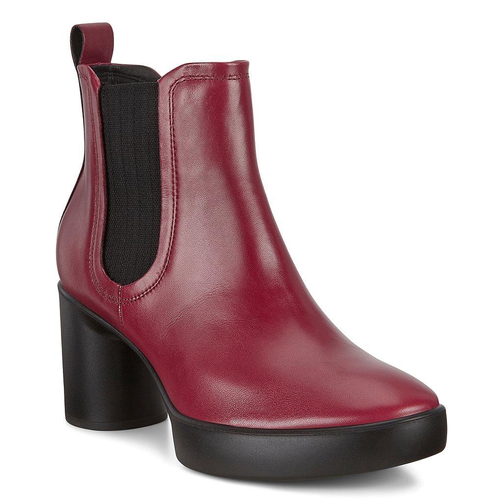 Ecco Shape Sculpted Motion 55 Womens Ankle Boots Red Sales - India QLV-928431